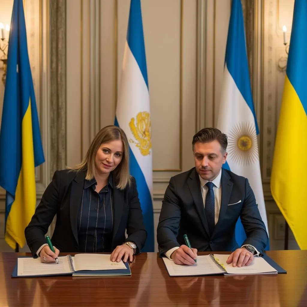 Підписання міжнародних угод